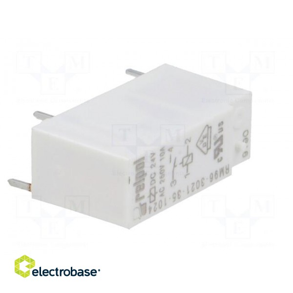 Relay: electromagnetic | SPST-NO | Ucoil: 24VDC | 8A/250VAC | 8A/24VDC фото 8