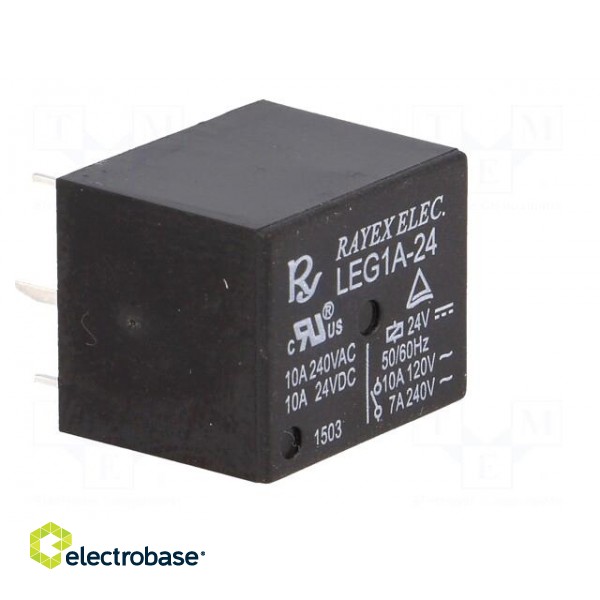 Relay: electromagnetic | SPST-NO | Ucoil: 24VDC | 10A/120VAC | 360mW image 8