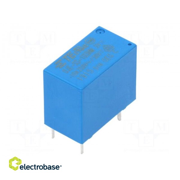 Relay: electromagnetic | SPST-NO | Ucoil: 3VDC | 10A | 10A/250VAC | PCB image 1
