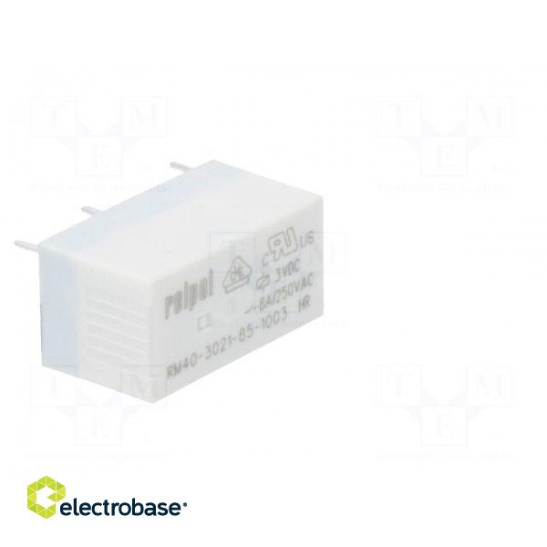 Relay: electromagnetic | SPST-NO | Ucoil: 3VDC | 8A/250VAC | 8A/30VDC фото 8