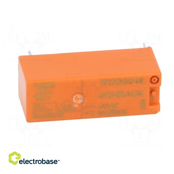 Relay: electromagnetic | SPST-NO | Ucoil: 48VDC | 8A/250VAC | 8A/30VDC фото 9