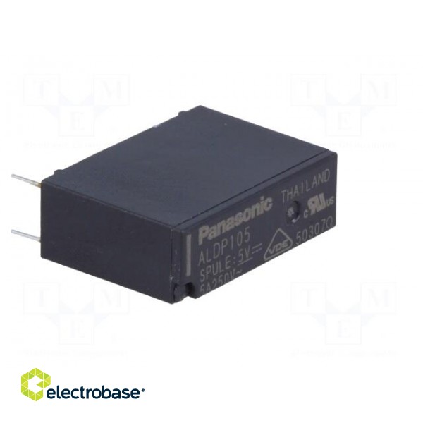 Relay: electromagnetic | SPST-NO | Ucoil: 5VDC | 5A/277VAC | 3A/30VDC фото 8