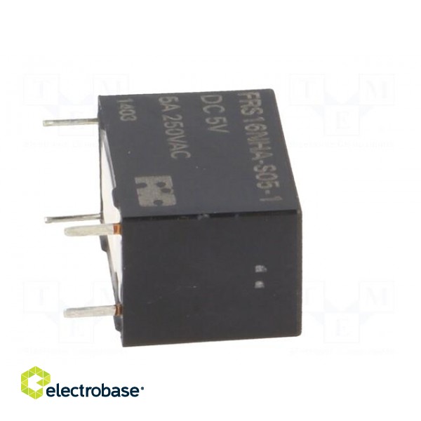 Relay: electromagnetic | SPST-NO | Ucoil: 5VDC | 5A | 5A/125VAC | PCB image 7