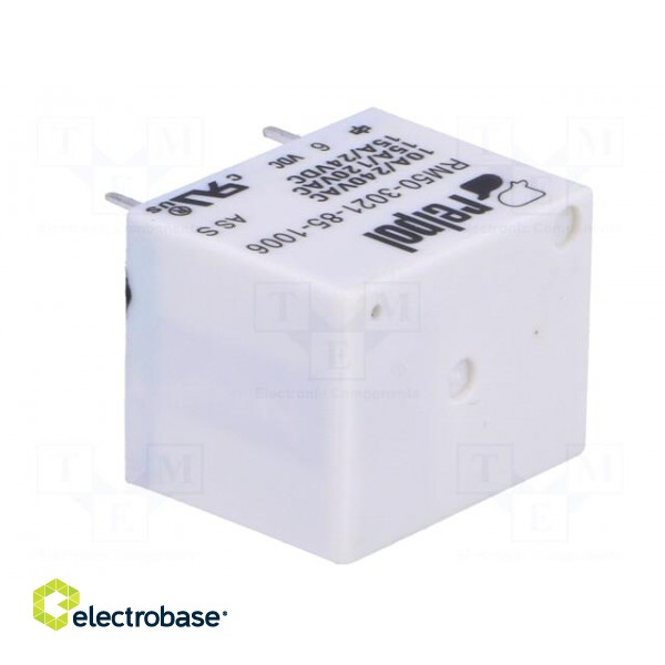 Relay: electromagnetic | SPST-NO | Ucoil: 6VDC | 10A | max.277VAC | PCB фото 8