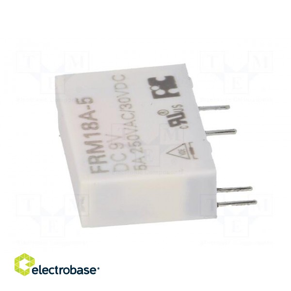 Relay: electromagnetic | SPST-NO | Ucoil: 9VDC | 5A/250VAC | 5A/30VDC image 7