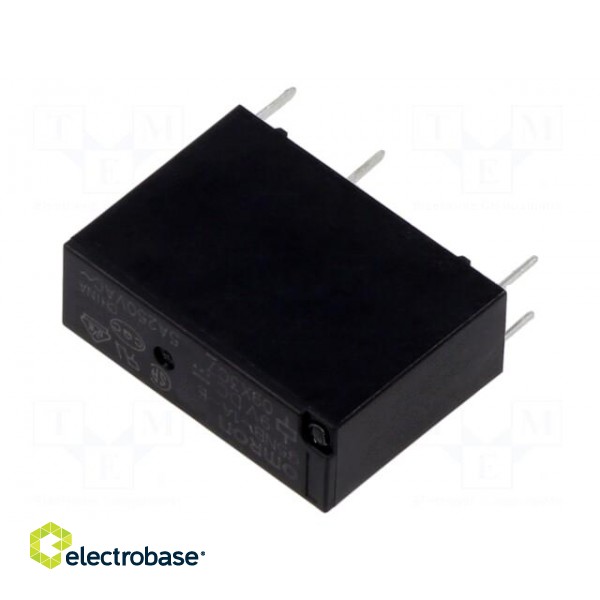 Relay: electromagnetic | SPST-NO | Ucoil: 9VDC | 5A | 5A/250VAC | PCB