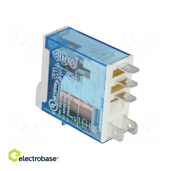 Relay: electromagnetic | 24VDC | miniature,industrial image 4