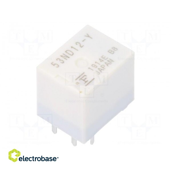 Relay: electromagnetic | 1 Form U | Ucoil: 12VDC | 30A | Series: FBR53 image 1