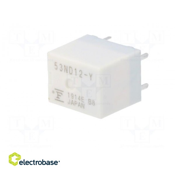 Relay: electromagnetic | 1 Form U | Ucoil: 12VDC | 30A | Series: FBR53 image 2