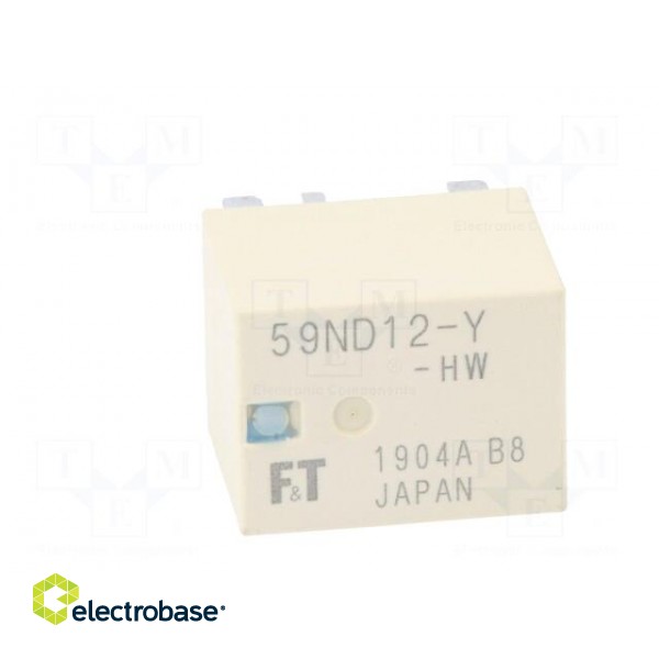 Relay: electromagnetic | 1 Form U | Ucoil: 12VDC | 60A | Mounting: PCB image 9