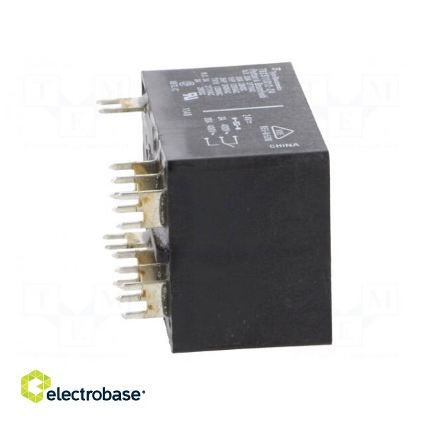 Relay: electromagnetic | DPDT | Ucoil: 24VDC | 30A | Series: T92 | PCB image 3