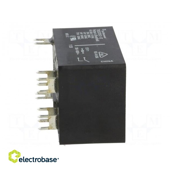 Relay: electromagnetic | DPST-NO | Ucoil: 12VDC | 30A | Series: T92 | PCB image 3