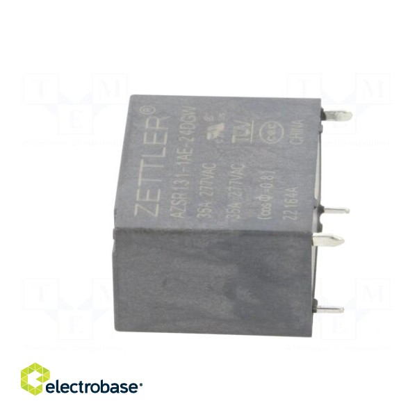 Relay: electromagnetic power | SPST-NO | Ucoil: 24VDC | 35A | PCB | 1.4W image 3