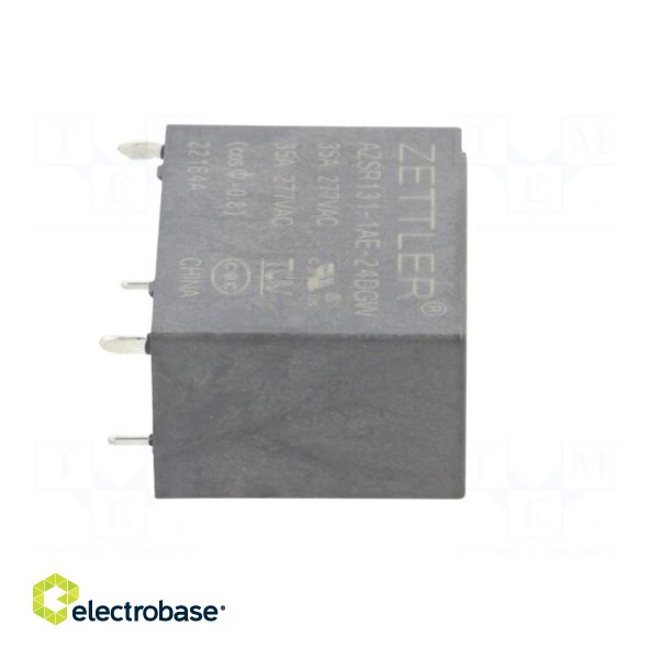 Relay: electromagnetic power | SPST-NO | Ucoil: 24VDC | 35A | PCB | 1.4W image 7