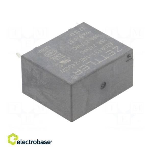 Relay: electromagnetic power | SPST-NO | Ucoil: 24VDC | 35A | PCB | 1.4W image 8