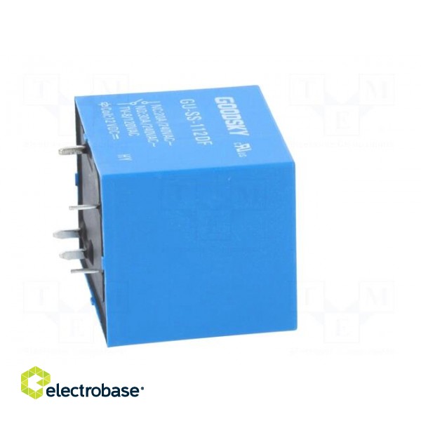 Relay: electromagnetic | SPDT | Ucoil: 12VDC | 30A | Mounting: PCB image 7