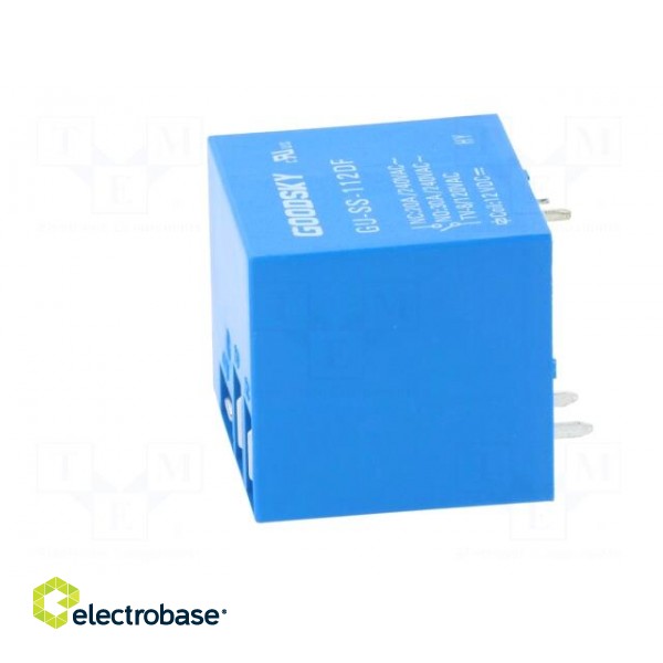 Relay: electromagnetic | SPDT | Ucoil: 12VDC | 30A | Mounting: PCB фото 3