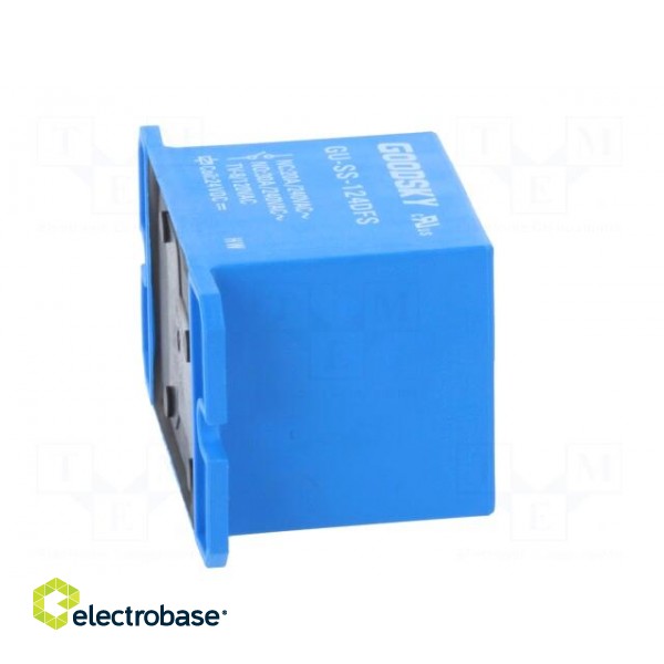 Relay: electromagnetic | SPDT | Ucoil: 24VDC | 30A | Mounting: on panel image 7