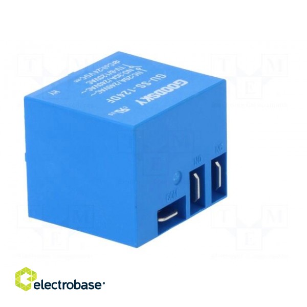 Relay: electromagnetic | SPDT | Ucoil: 24VDC | 30A | Mounting: PCB image 8