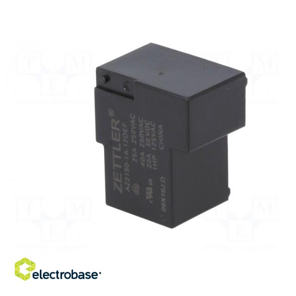 Relay: electromagnetic | SPST-NO | Ucoil: 12VDC | 40A | Series: AZ2150 image 2
