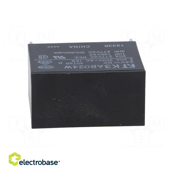 Relay: electromagnetic | SPST-NO | Ucoil: 24VDC | 25A | Series: FTR-K3 фото 9