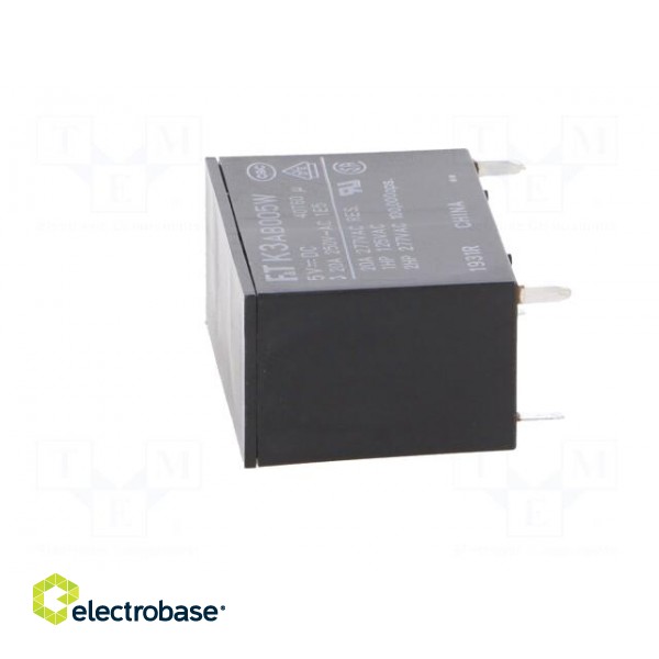 Relay: electromagnetic | SPST-NO | Ucoil: 5VDC | 25A | Series: FTR-K3 фото 3