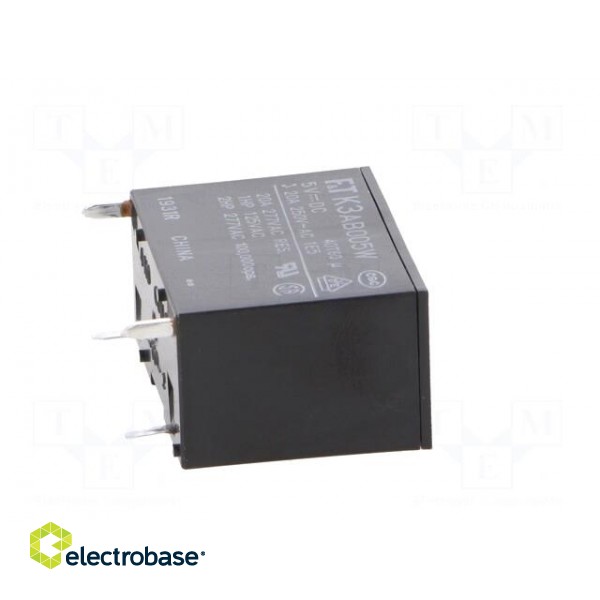 Relay: electromagnetic | SPST-NO | Ucoil: 5VDC | 25A | Series: FTR-K3 фото 7
