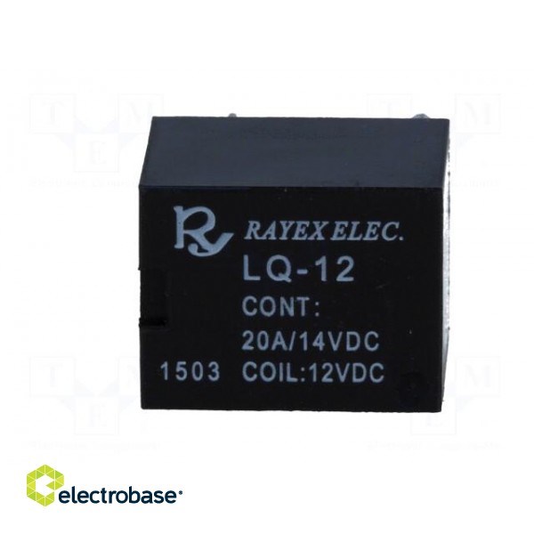 Relay: electromagnetic | SPDT | Ucoil: 12VDC | 20A | automotive | PCB image 9