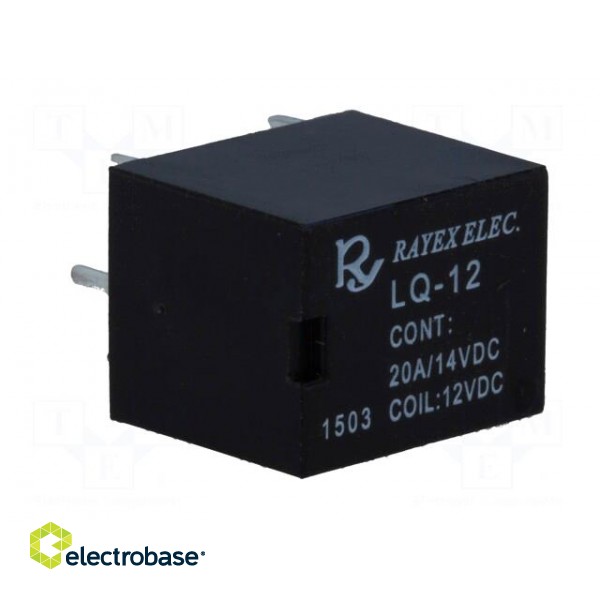 Relay: electromagnetic | SPDT | Ucoil: 12VDC | 20A | automotive | 6g image 8