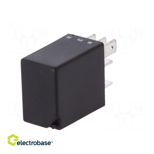 Relay: electromagnetic | SPDT | Ucoil: 12VDC | 25A | automotive | socket image 6