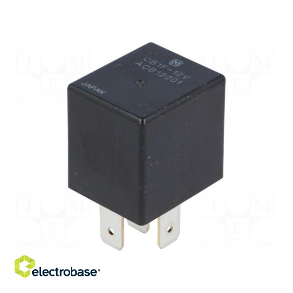 Relay: electromagnetic | SPDT | Ucoil: 12VDC | 40A | automotive | 103Ω image 1