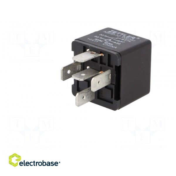 Relay: electromagnetic | SPDT | Ucoil: 12VDC | 40A | automotive | socket image 2