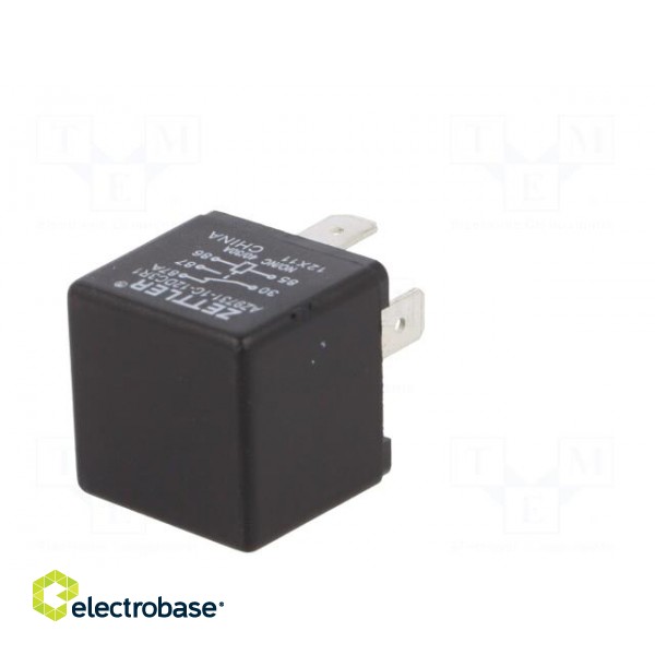 Relay: electromagnetic | SPDT | Ucoil: 12VDC | 40A | automotive | socket image 6
