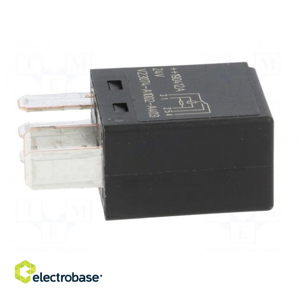 Relay: electromagnetic | SPDT | Ucoil: 24VDC | 20A | automotive | 430Ω image 3