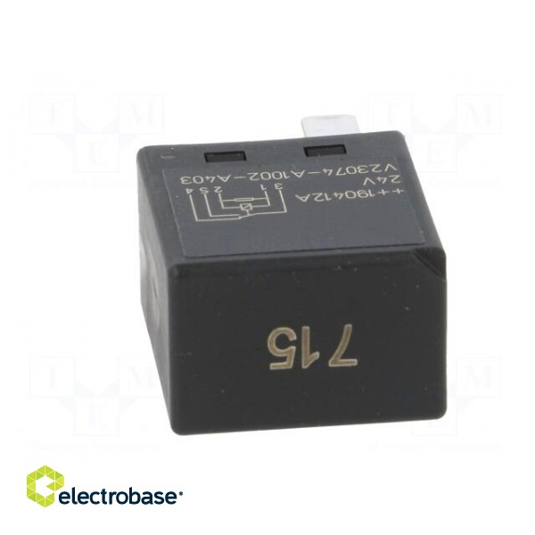 Relay: electromagnetic | SPDT | Ucoil: 24VDC | 20A | automotive | 430Ω image 5