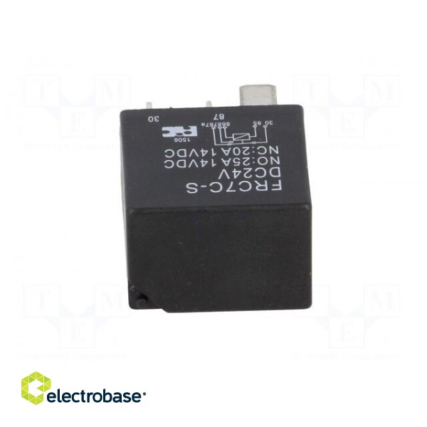 Relay: electromagnetic | SPDT | Ucoil: 24VDC | 25A | automotive | 1.5W image 9
