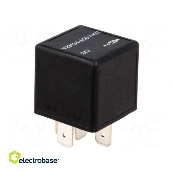 Relay: electromagnetic | SPDT | Ucoil: 24VDC | 45A | automotive | 268Ω image 1