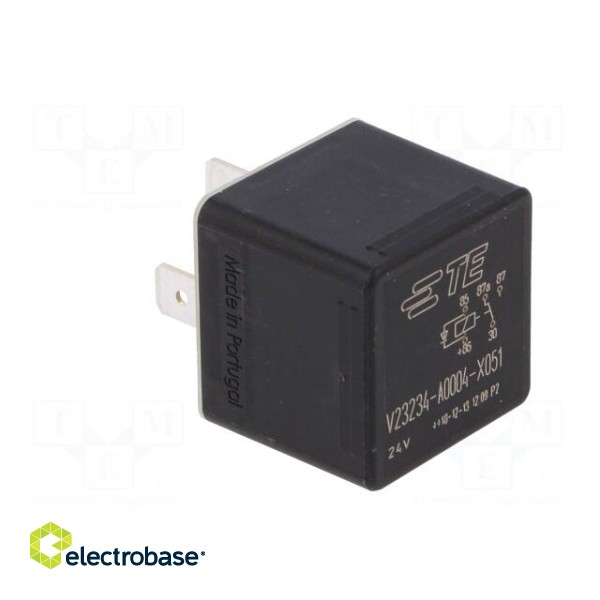 Relay: electromagnetic | SPDT | Ucoil: 24VDC | 50A | automotive | 255Ω image 4
