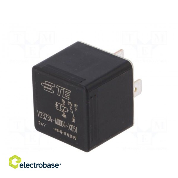 Relay: electromagnetic | SPDT | Ucoil: 24VDC | 50A | automotive | 255Ω image 6