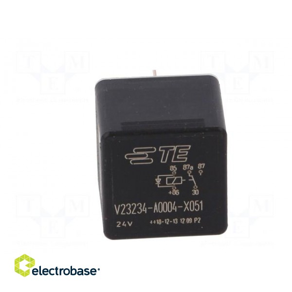Relay: electromagnetic | SPDT | Ucoil: 24VDC | 50A | automotive | 255Ω image 5