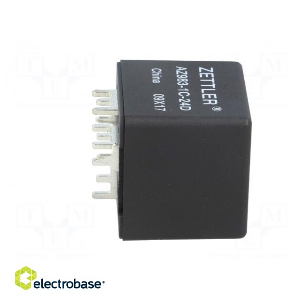 Relay: electromagnetic | SPDT | Ucoil: 24VDC | 60A | automotive | PCB фото 3