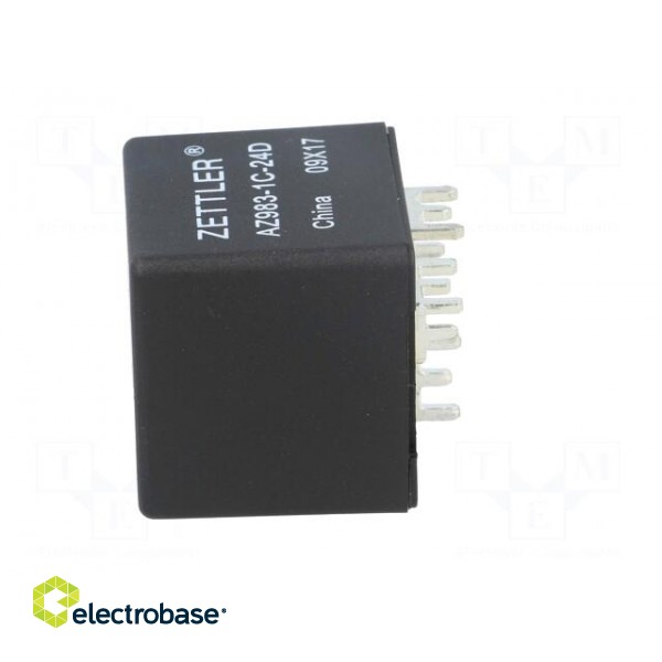 Relay: electromagnetic | SPDT | Ucoil: 24VDC | 60A | automotive | PCB image 6
