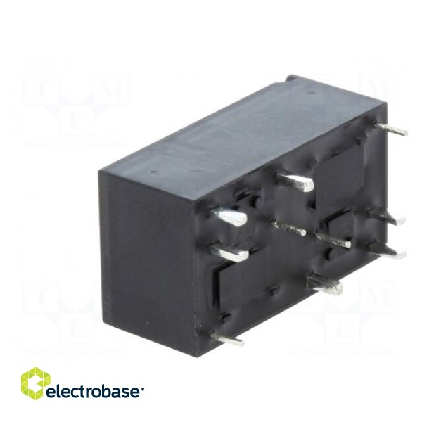 Relay: electromagnetic | SPDT x2 | Ucoil: 12VDC | 30A | Mounting: PCB image 4