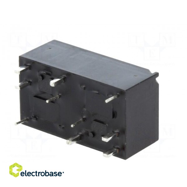 Relay: electromagnetic | SPDT x2 | Ucoil: 12VDC | 30A | Mounting: PCB фото 6