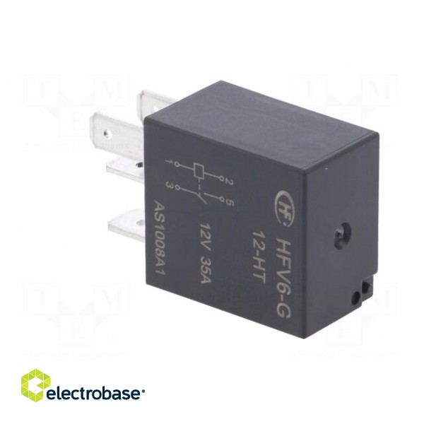 Relay: electromagnetic | SPST-NO | Ucoil: 12VDC | 35A | automotive image 4