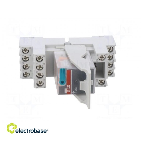 Relay: interface | 4PDT | Ucoil: 12VDC | for DIN rail mounting фото 9