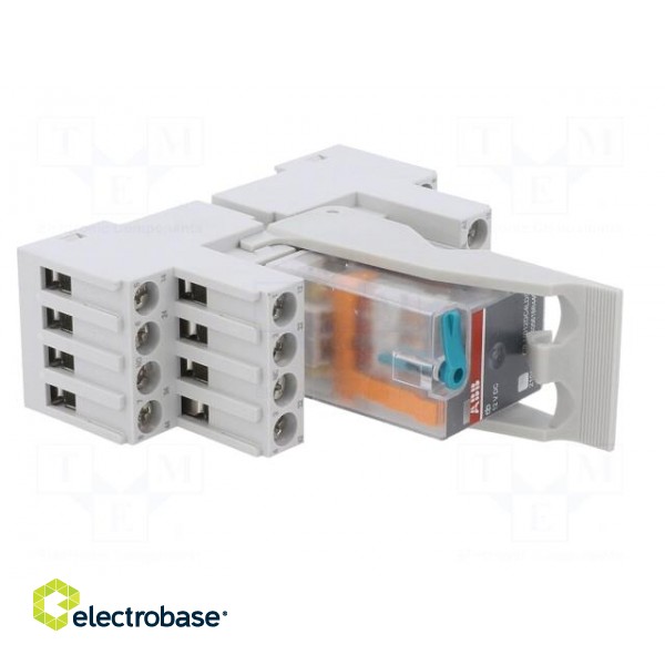 Relay: interface | 4PDT | Ucoil: 12VDC | for DIN rail mounting фото 8