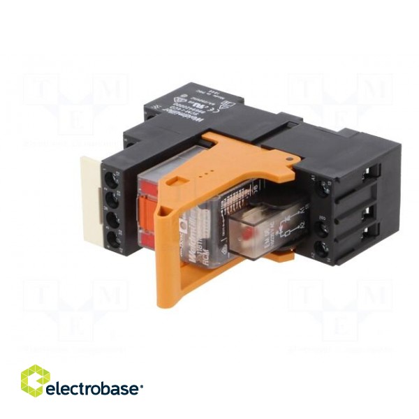 Relay: interface | 4PDT | Ucoil: 230VAC | 6A | 6A/240VAC | Mounting: DIN фото 2