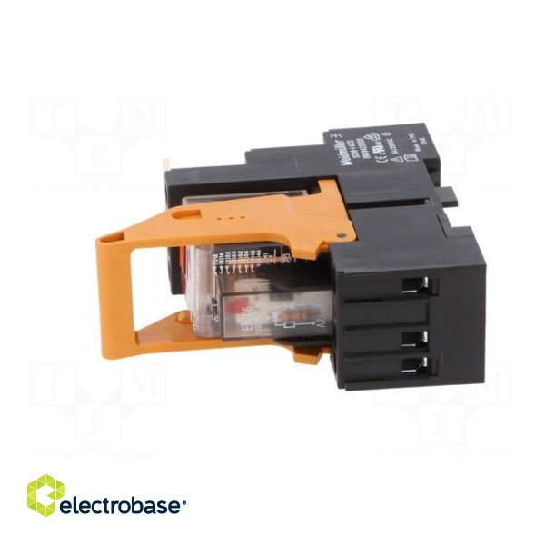 Relay: interface | 4PDT | Ucoil: 230VAC | 6A | 6A/240VAC | Mounting: DIN image 3