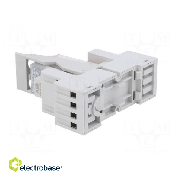 Relay: interface | 4PDT | Ucoil: 230VAC | for DIN rail mounting image 4
